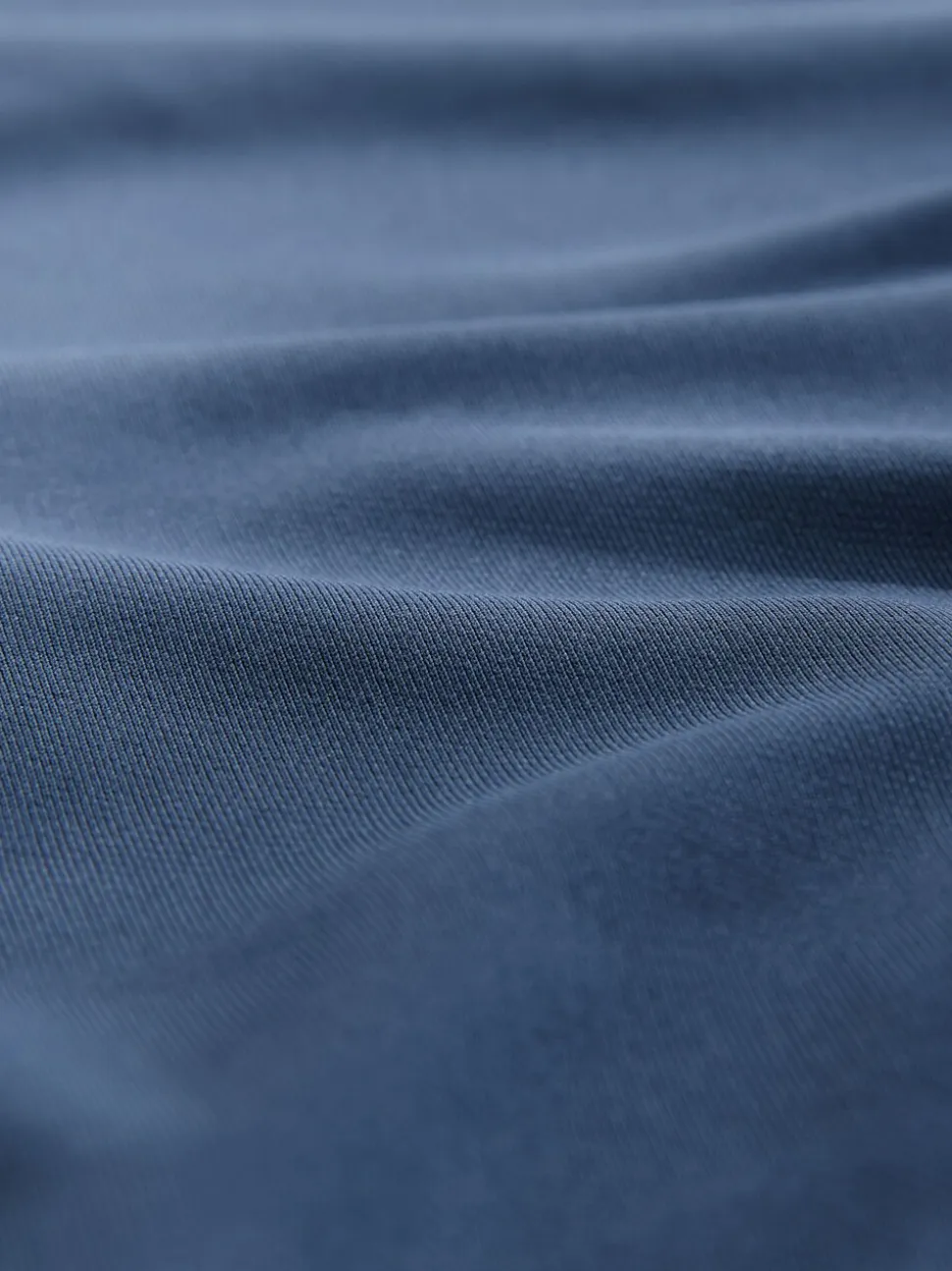 Steel Blue Zip Through Active Training Top