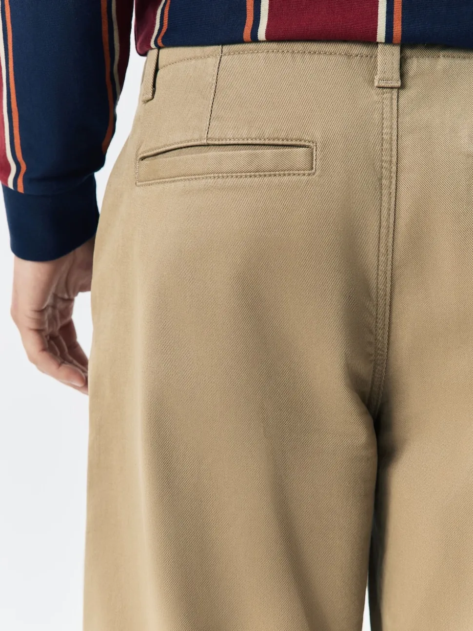 Stone Barrel Fit Authentic Cotton Rich Stretch Trousers