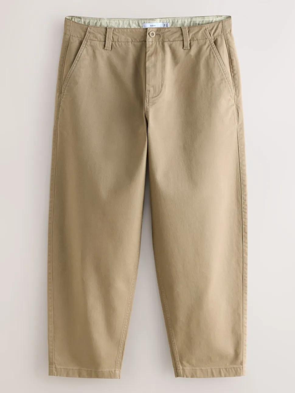 Stone Barrel Fit Authentic Cotton Rich Stretch Trousers