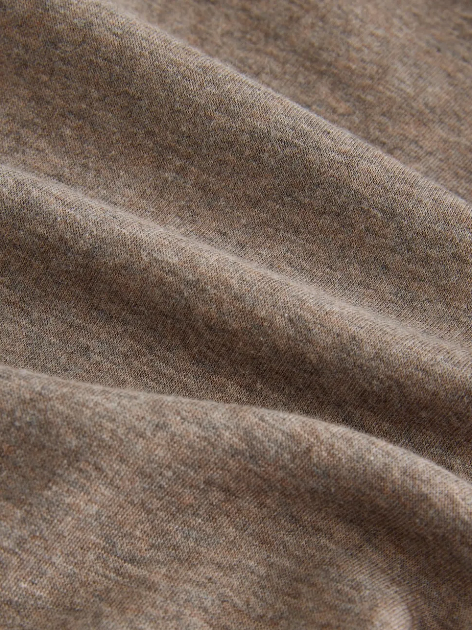 Stone Neutral Velour Lined Zip Through Hoodie
