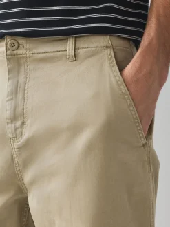 Stone Regular Tapered Fit Authentic Sunbleached Trousers