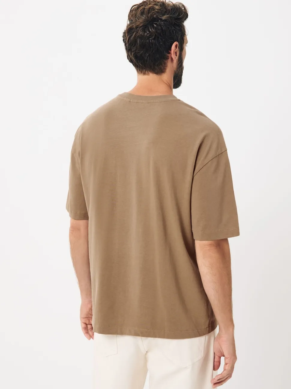 Stone Relaxed Fit Heavyweight T-Shirt