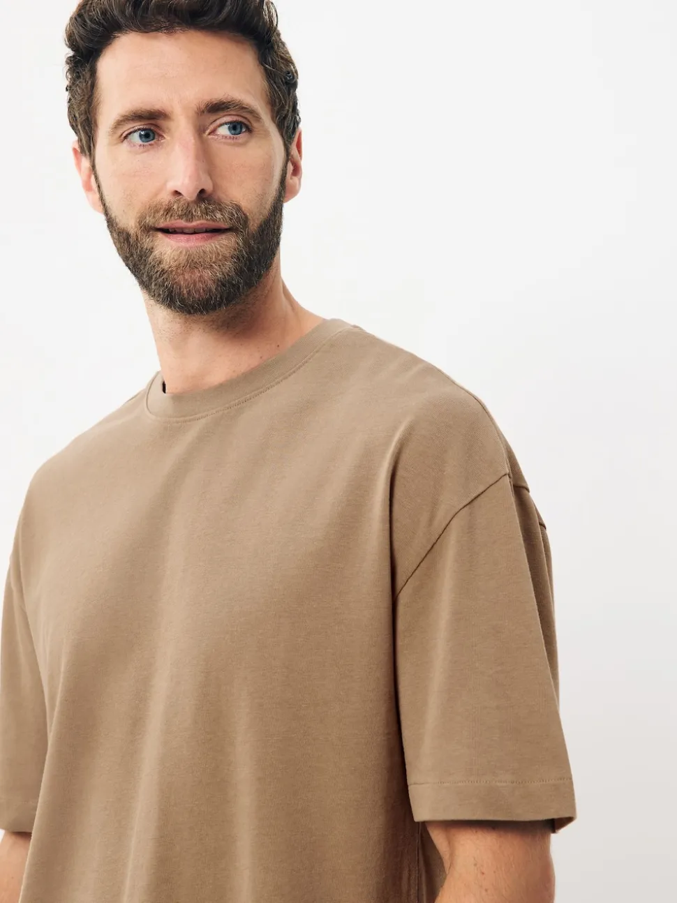 Stone Relaxed Fit Heavyweight T-Shirt