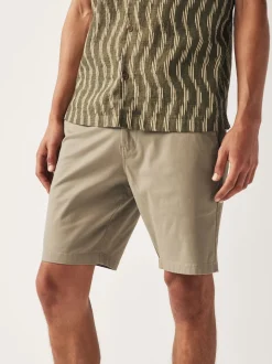 Stone Relaxed Fit Stretch Chinos Shorts