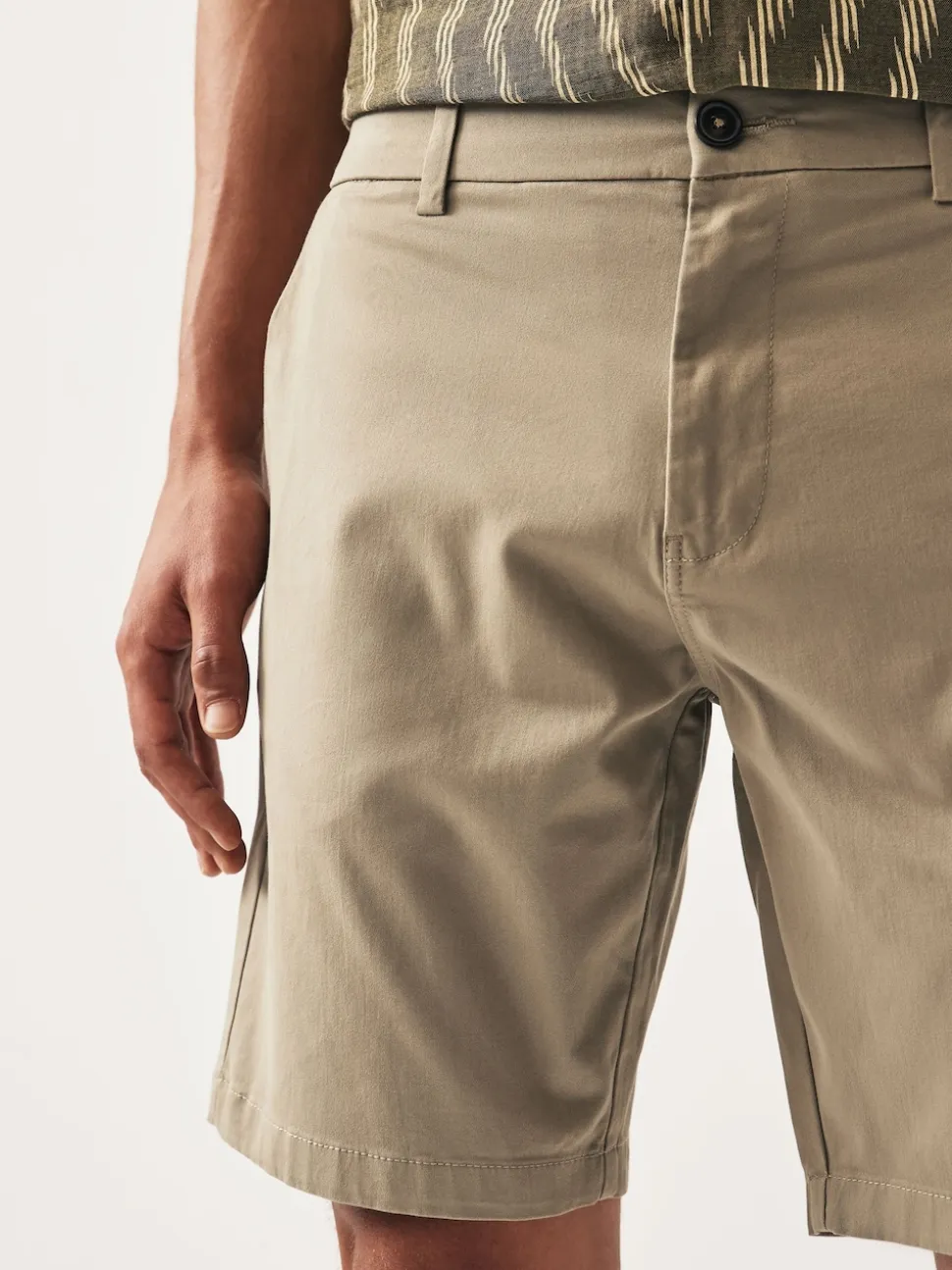 Stone Relaxed Fit Stretch Chinos Shorts