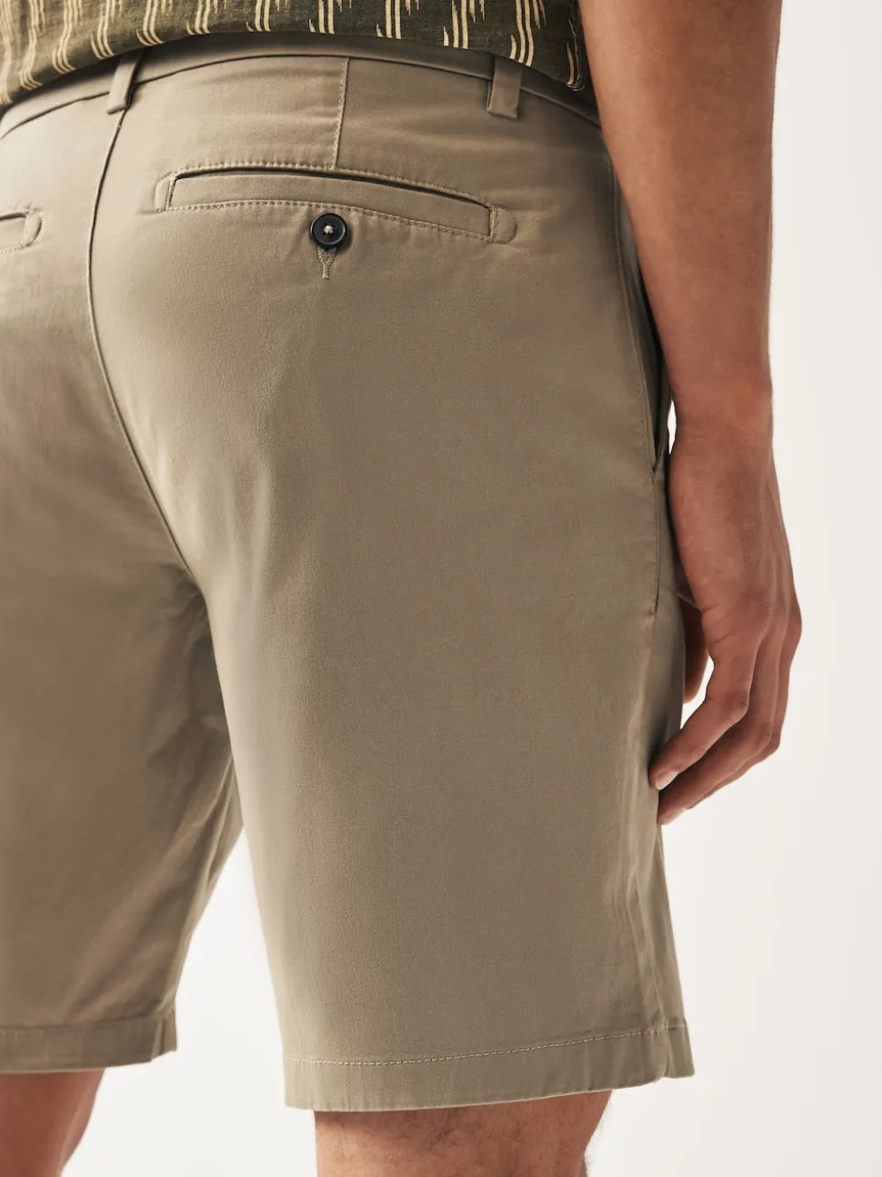Stone Relaxed Fit Stretch Chinos Shorts