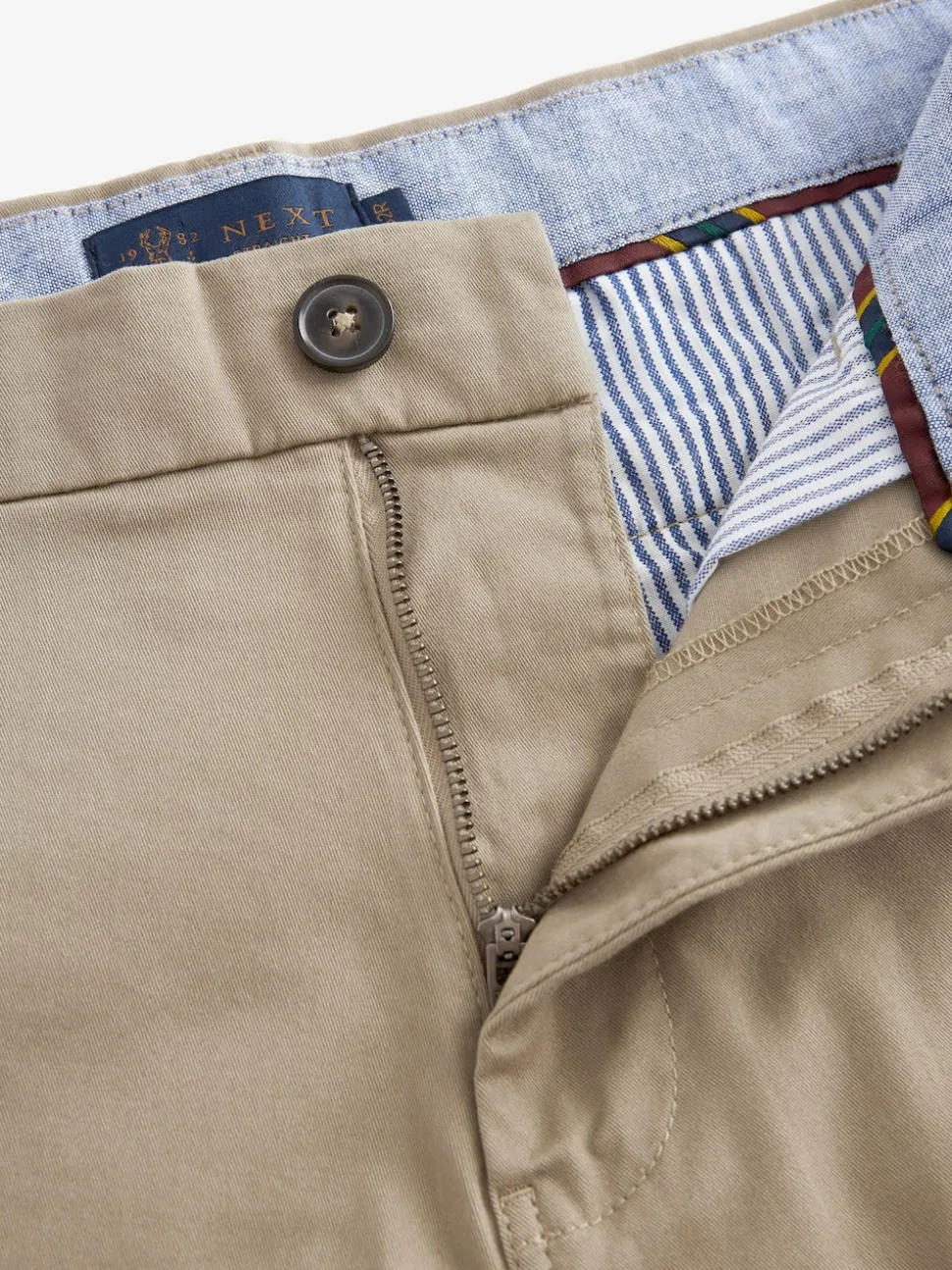 Stone Relaxed Fit Stretch Chinos Shorts