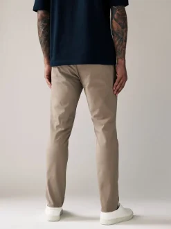 Stone Skinny Fit Stretch Chinos Trousers