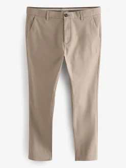Stone Skinny Fit Stretch Chinos Trousers