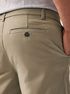 Stone Skinny Fit Stretch Chinos Shorts
