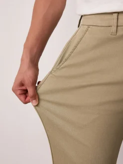 Stone Slim Fit Motionflex Chino Trousers