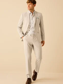 Stone Slim Fit Motionflex Stretch Suit Trousers