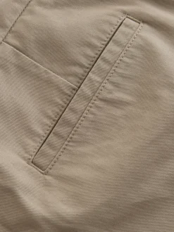 Stone Straight Fit 100% Cotton Chino Trousers