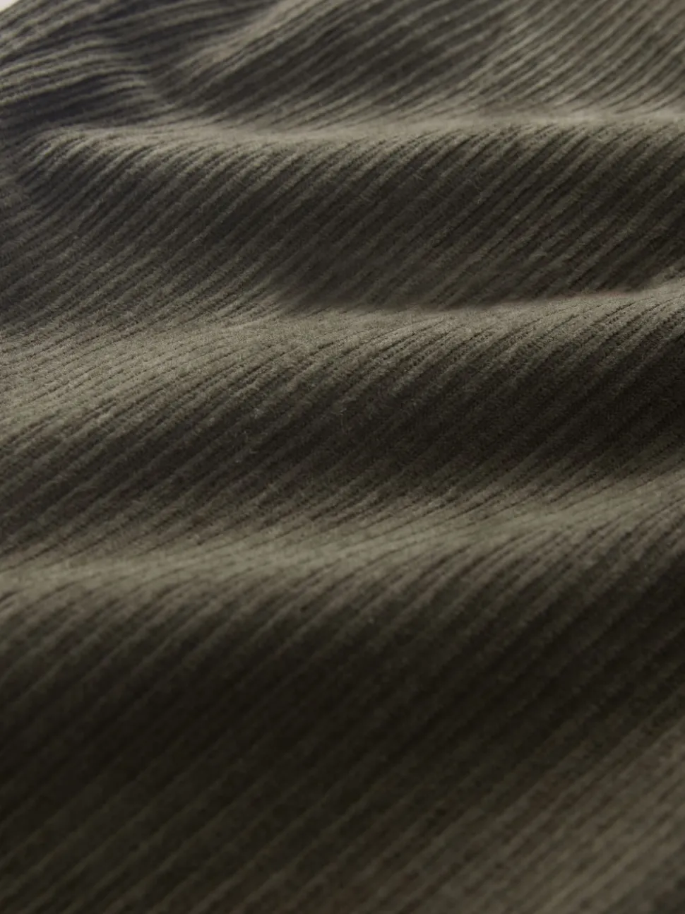 Stone Straight Fit Belted Corduroy Trousers