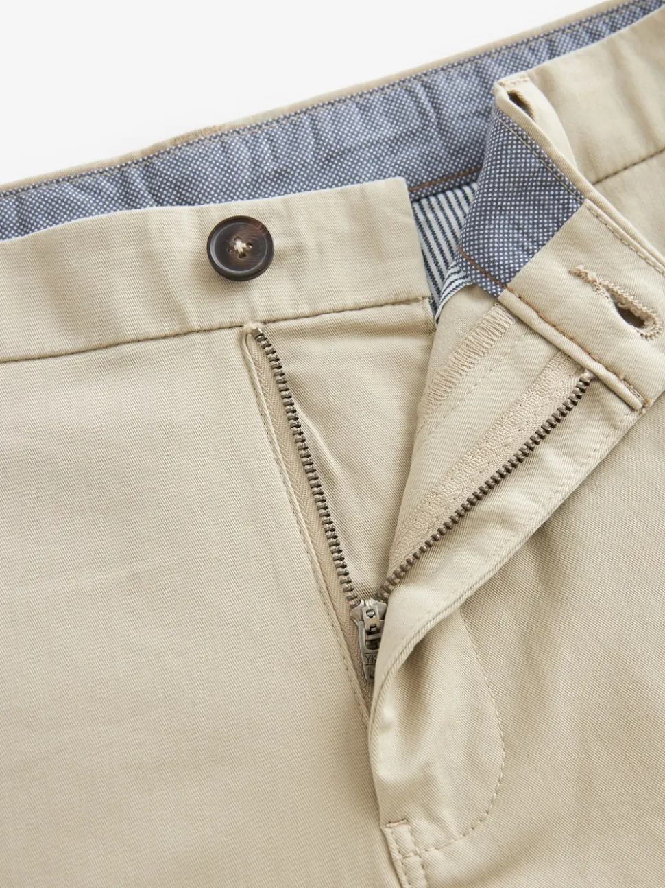 Stone Straight Fit Stretch Chinos Shorts