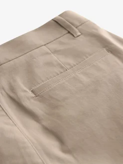 Stone Straight Fit Stretch Chinos Trousers