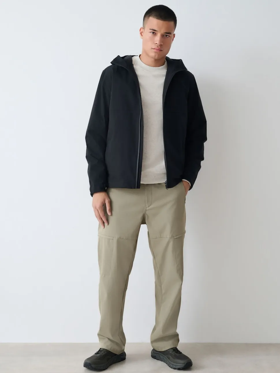 Stone Straight Fit ThermoGen Cargo Trousers