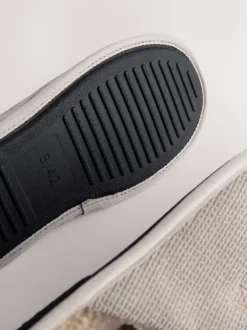 Stone Textured Mule Slippers