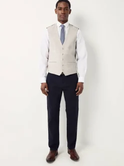 Stone Textured Suit Waistcoat