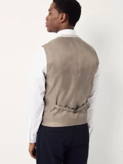 Stone Textured Suit Waistcoat