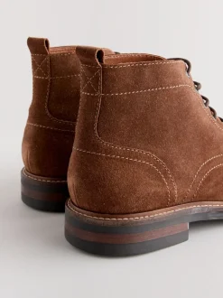 Stone Toecap Leather Boots