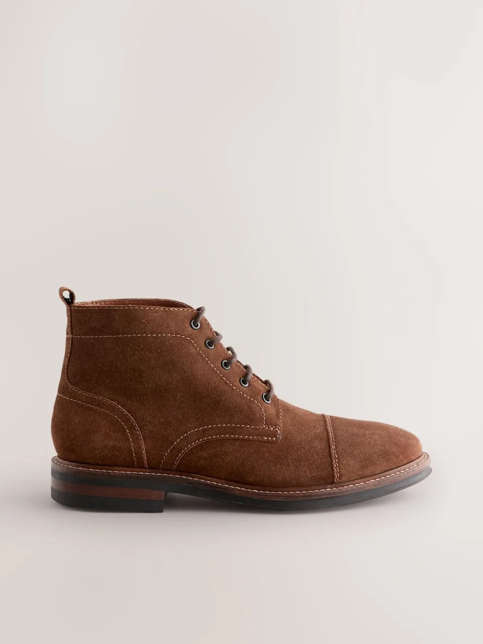 Stone Toecap Leather Boots