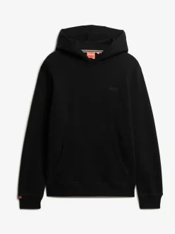 Superdry Black Essential Logo Hoodie