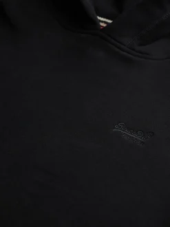 Superdry Black Essential Logo Hoodie