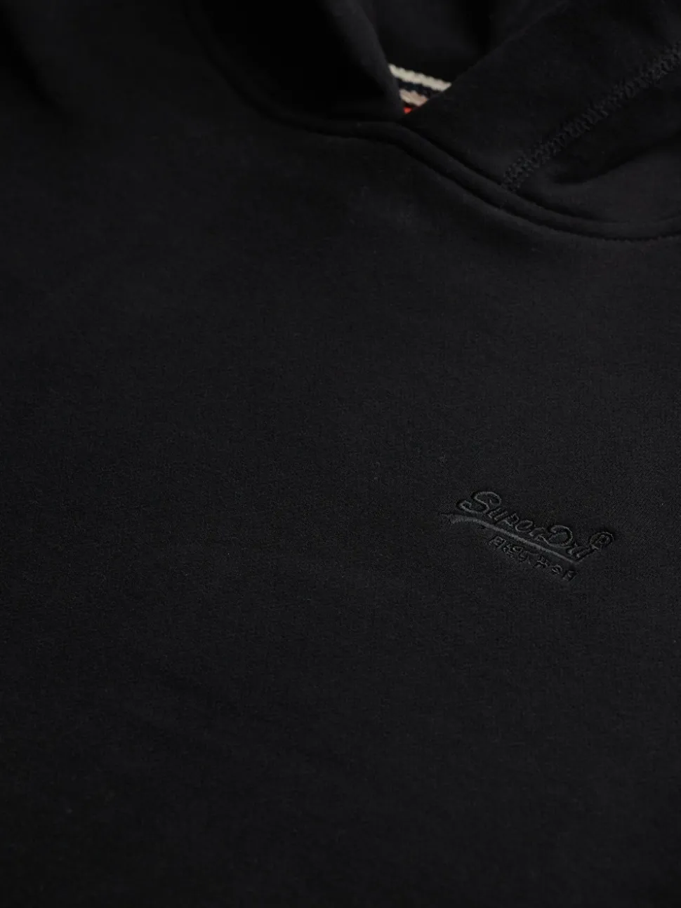 Superdry Black Essential Logo Hoodie