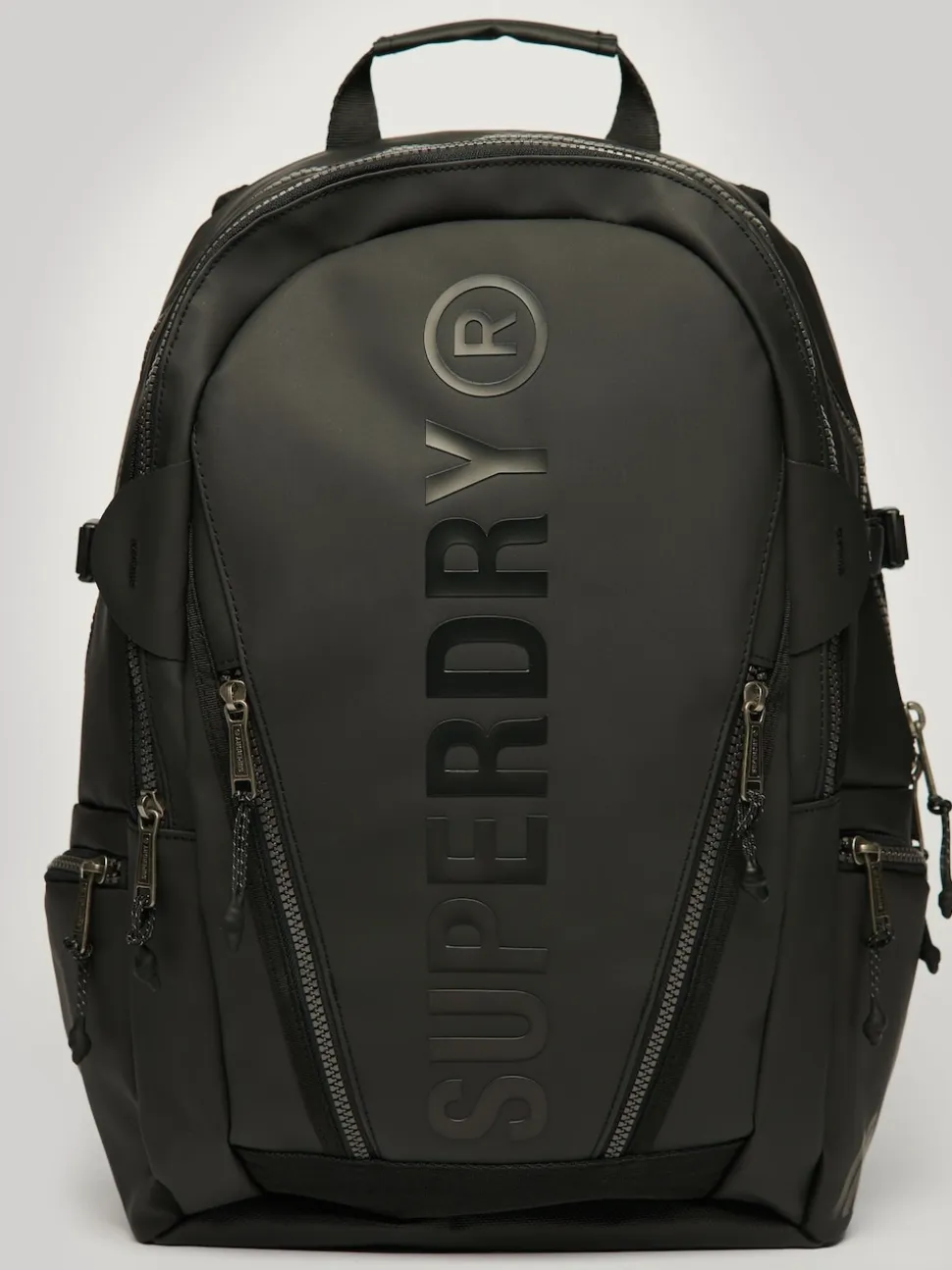 Superdry Black Tarp Rucksack
