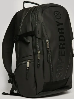 Superdry Black Tarp Rucksack