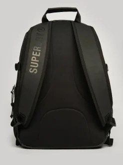 Superdry Black Tarp Rucksack