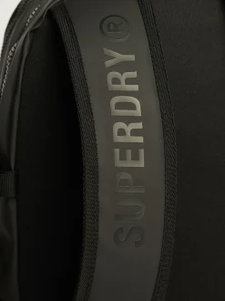 Superdry Black Tarp Rucksack