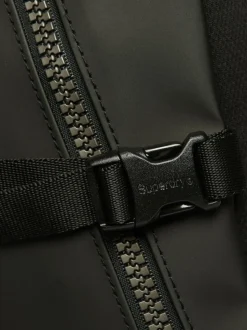 Superdry Black Tarp Rucksack