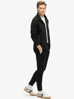 Superdry Black Tech Tapered Joggers