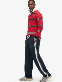 Superdry Blue Athletic Essentials Straight Leg Joggers