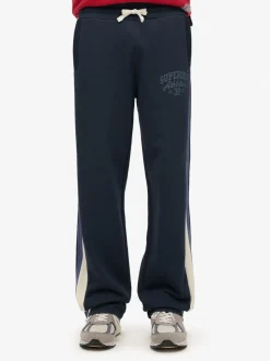Superdry Blue Athletic Essentials Straight Leg Joggers