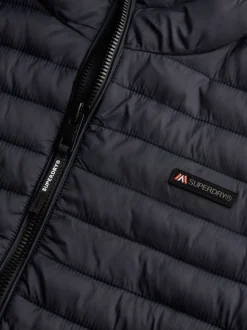 Superdry Blue Hooded Fuji Lite Jacket