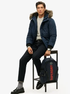 Superdry Blue Tarp Rucksack