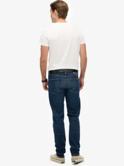 Superdry Blue Vintage Slim Straight Jeans