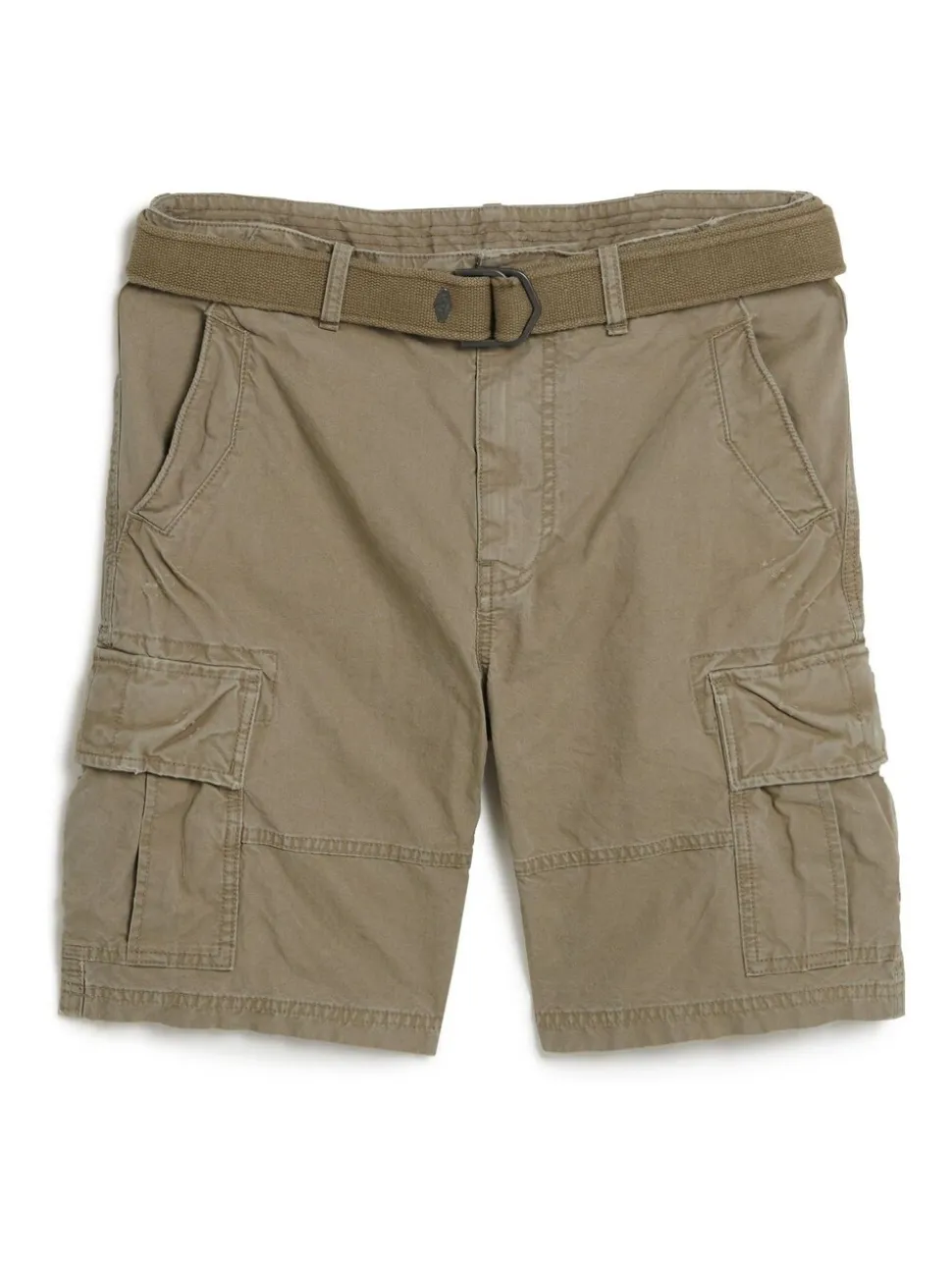 Superdry Brown Chrome Heavy Cargo 100% Cotton Shorts
