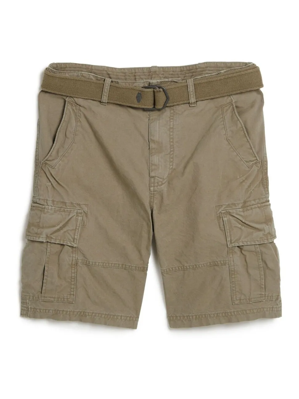 Superdry Brown Chrome Heavy Cargo 100% Cotton Shorts