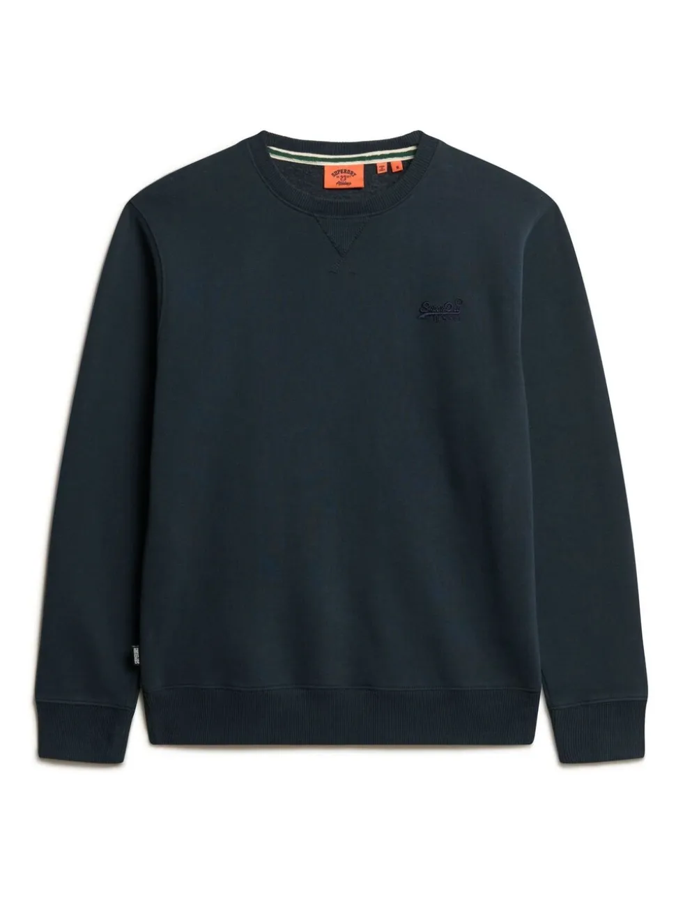 Superdry Eclipse Navy Essential Logo Crew Sweatshirt