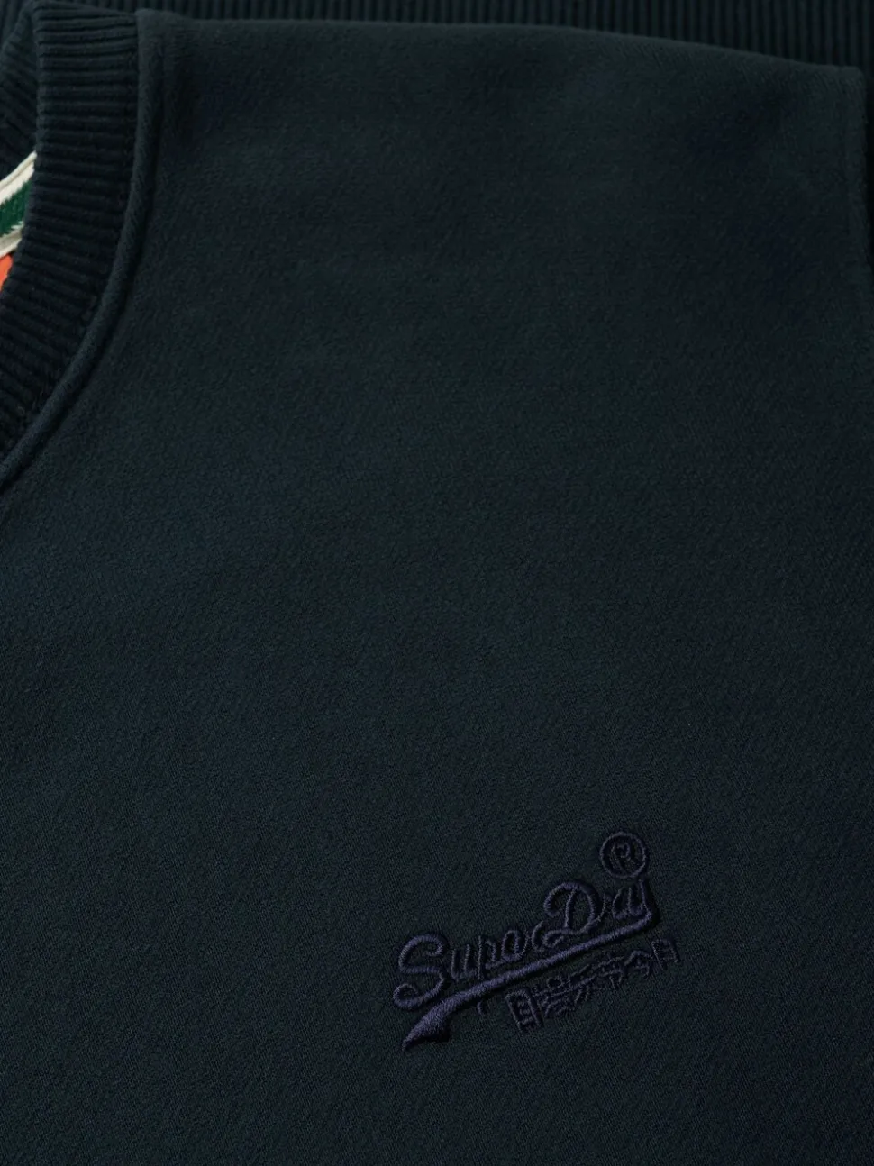 Superdry Eclipse Navy Essential Logo Crew Sweatshirt