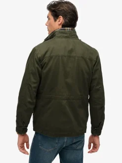 Superdry Green Cotton M65 Jacket