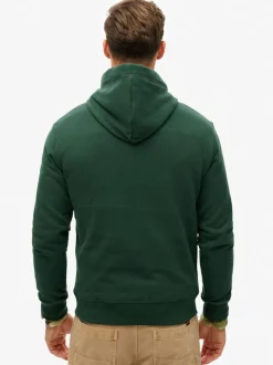 Superdry Green Essential Logo Hoodie