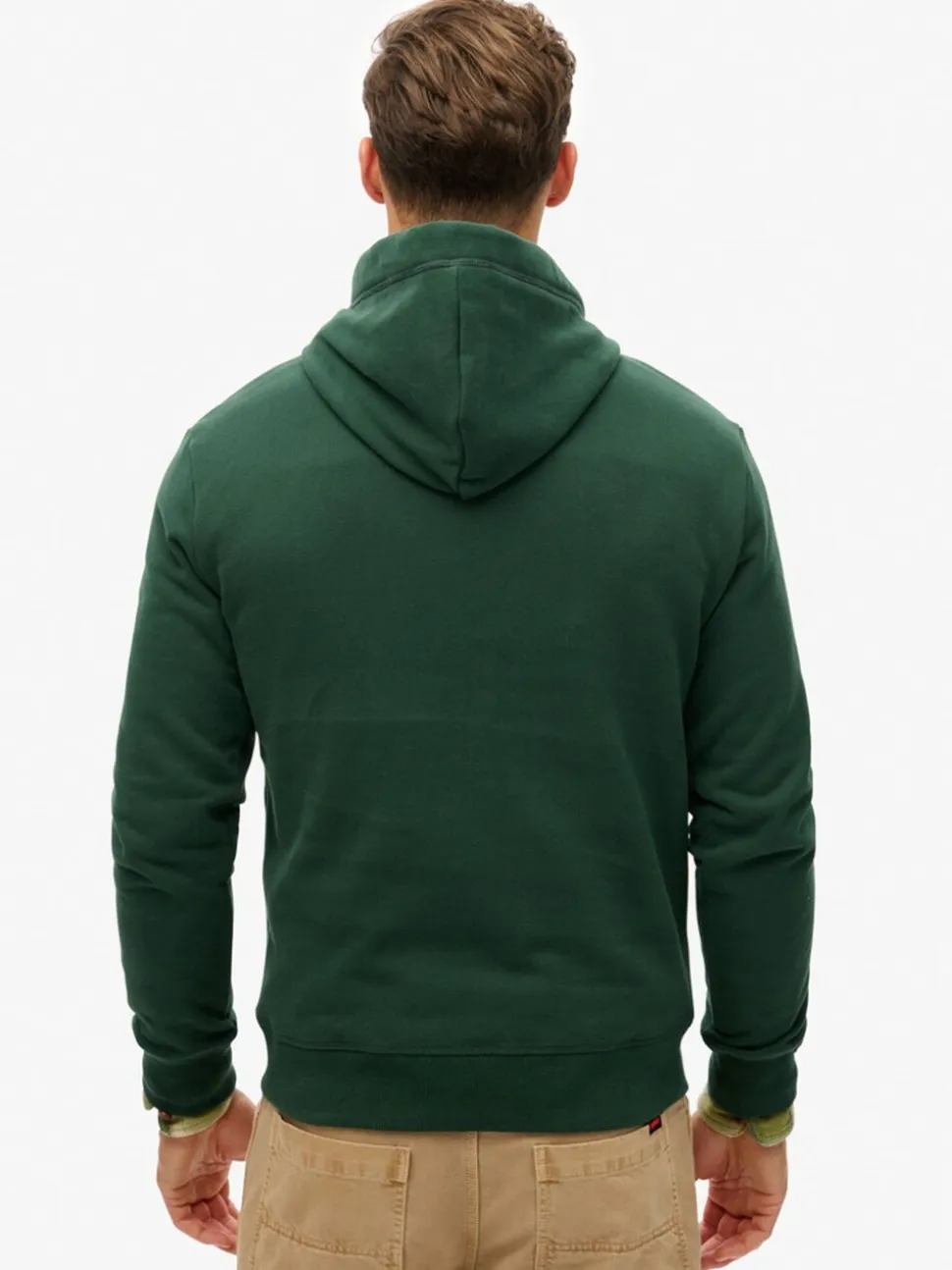 Superdry Green Essential Logo Hoodie