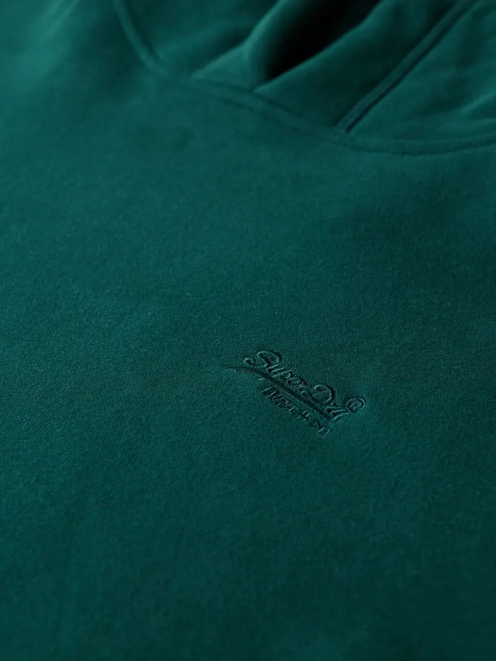 Superdry Green Essential Logo Hoodie