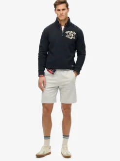 Superdry Grey Essential Logo Jersey Shorts