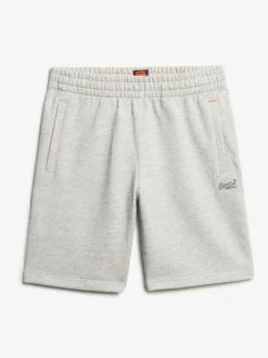 Superdry Grey Essential Logo Jersey Shorts